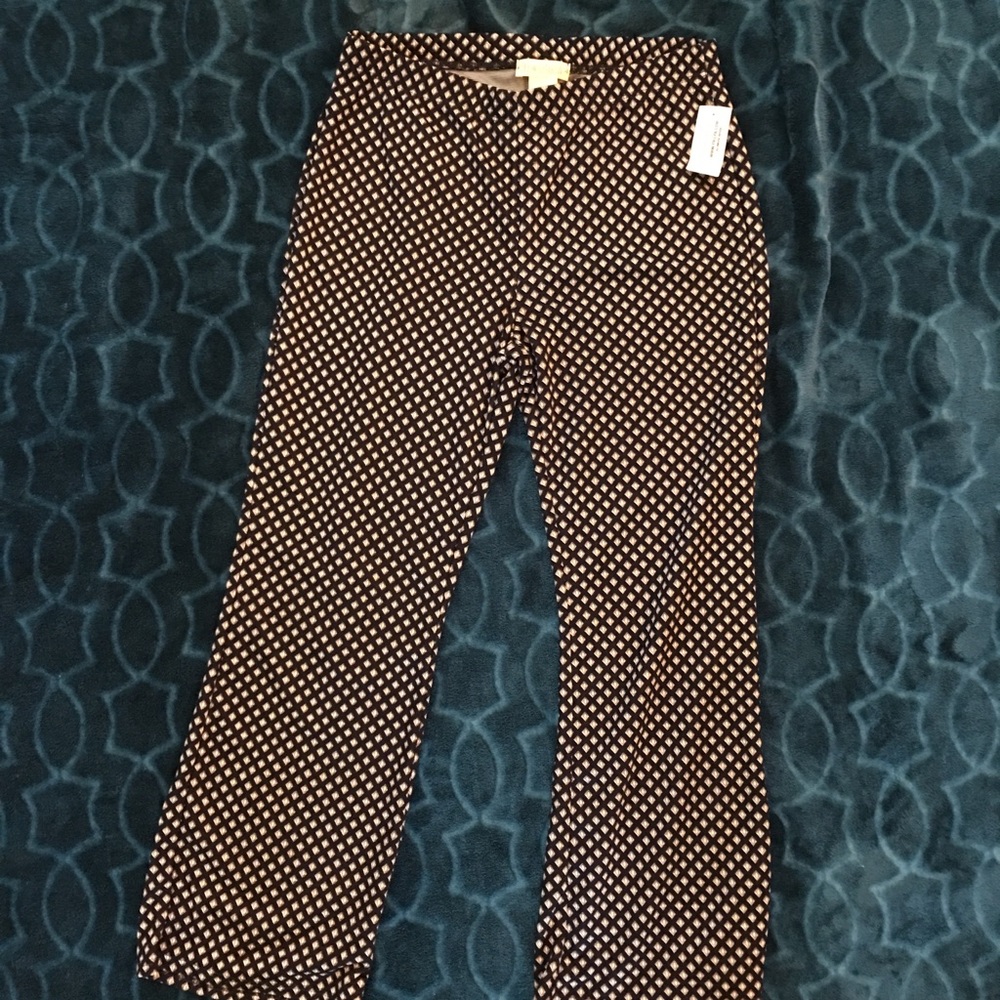 Crop flare pants
